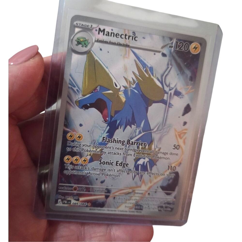 Manectric 089/084 Illustration Rare Pitch Black Pokemon